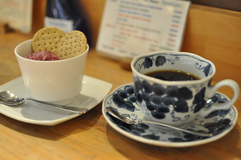 コーヒーとジェラート